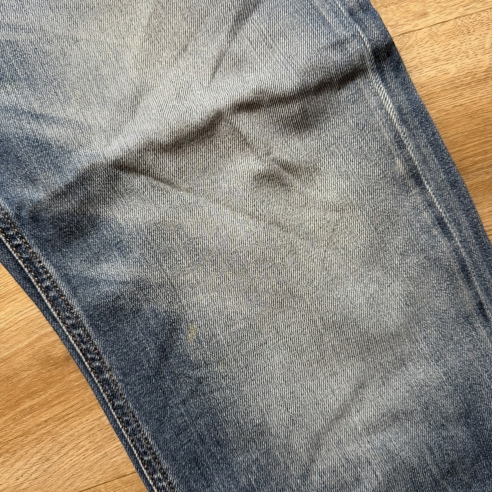 Diesel Larkee-Relaxed Jeans Mens 32x27 Blue Comfort Straight Stretch Denim 0848C - Picture 6 of 16